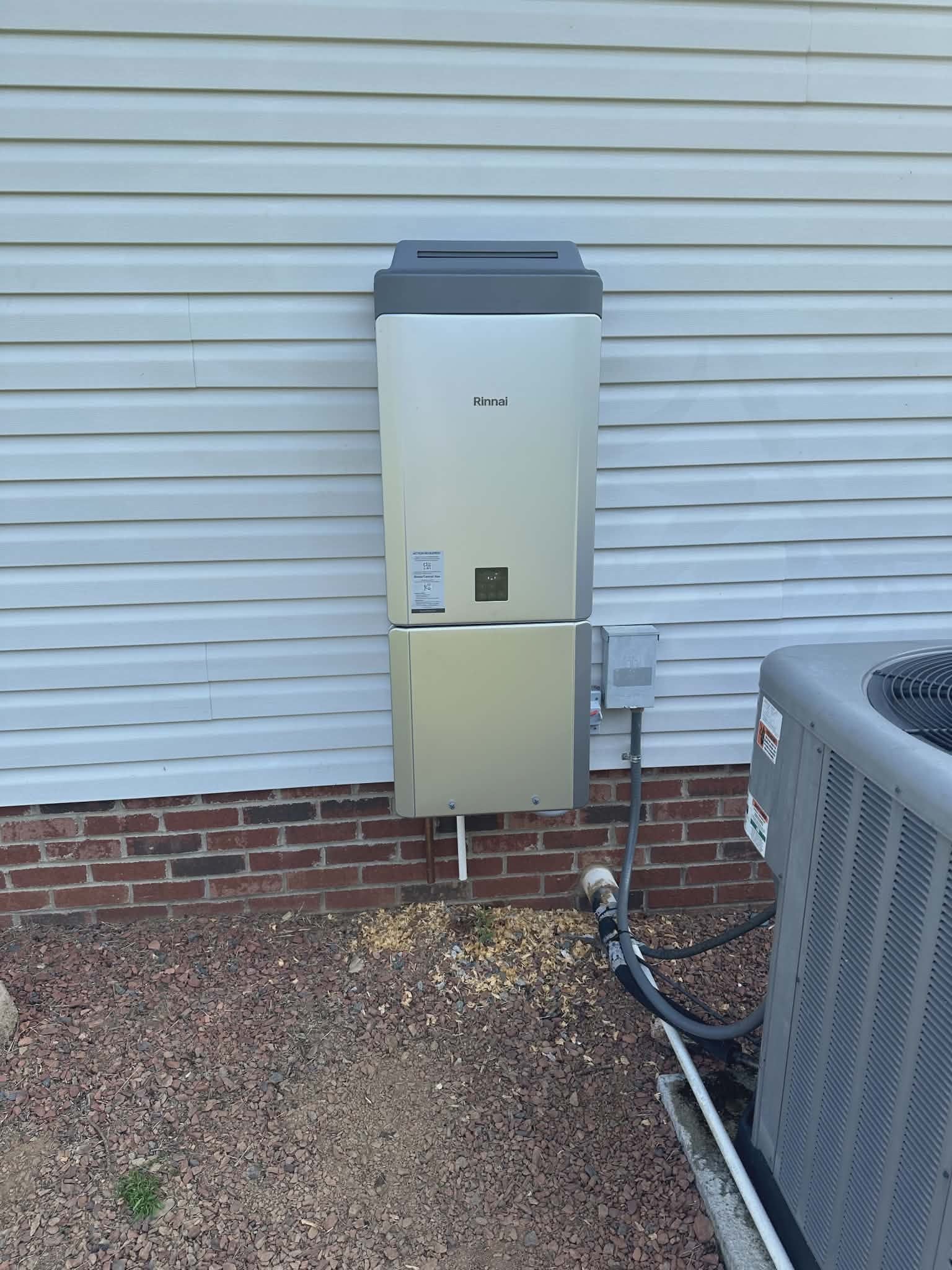 Gas water heater vented and connected correctly during a Yadkinville replacement