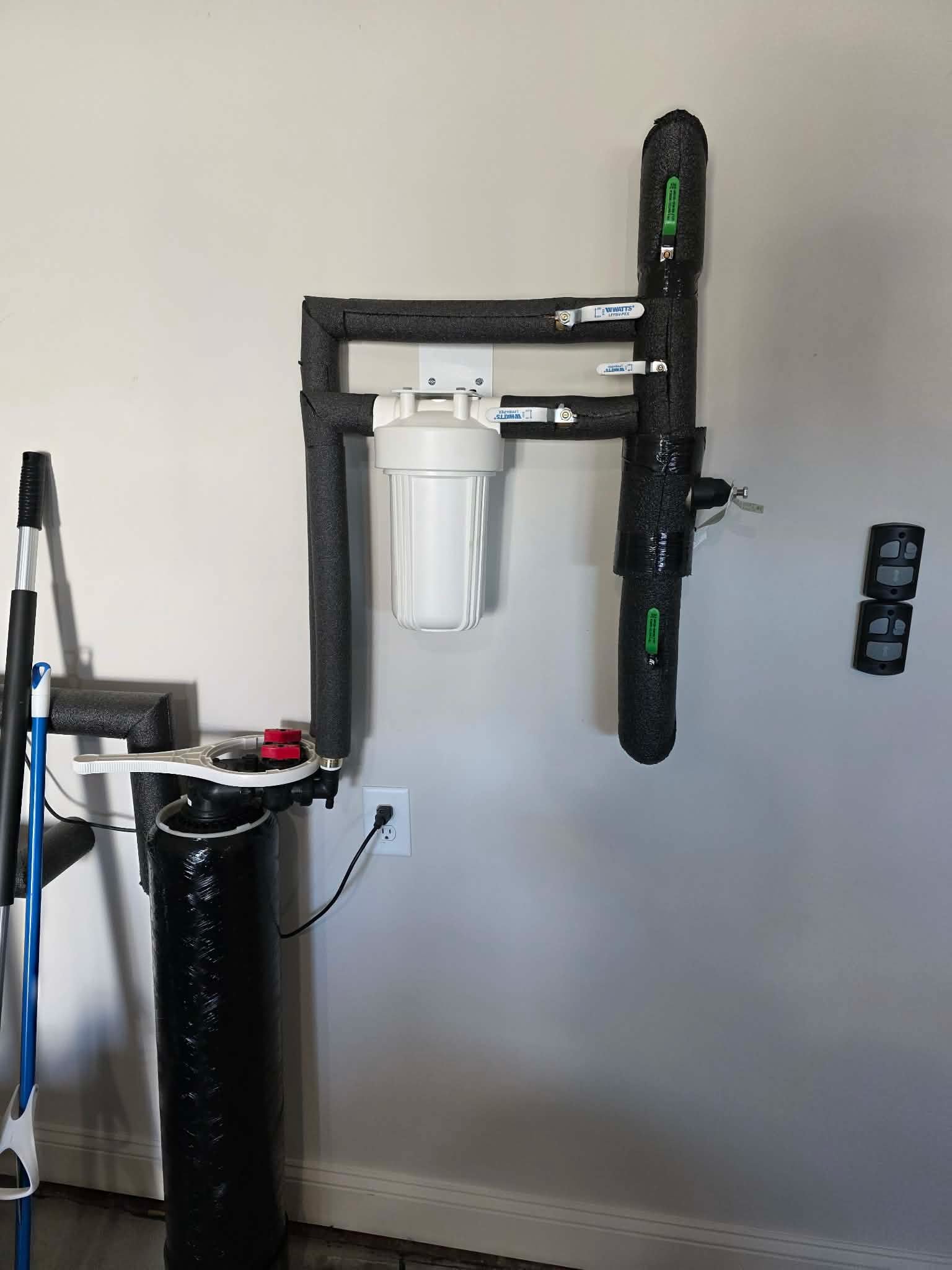 Int Water Filtration System 6 plumbing work photo by Burcham's Plumbing, licensed plumber Yadkinville NC and Piedmont Triad
