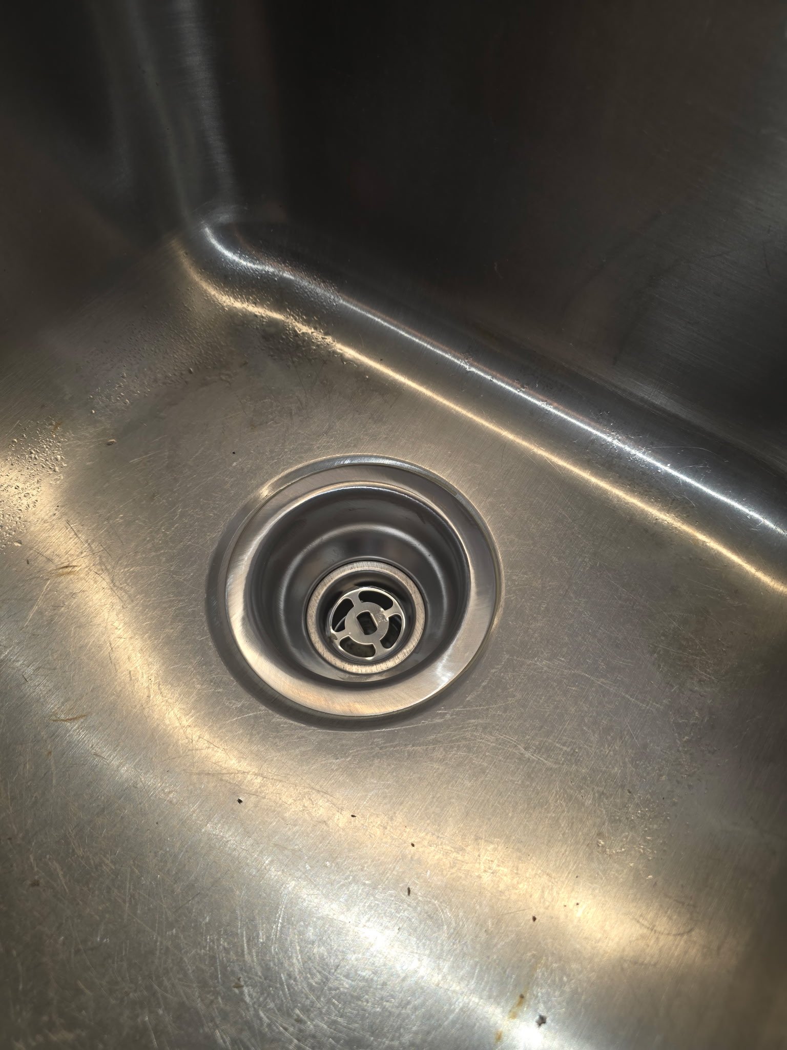 Sink Drain 1 plumbing work photo by Burcham's Plumbing